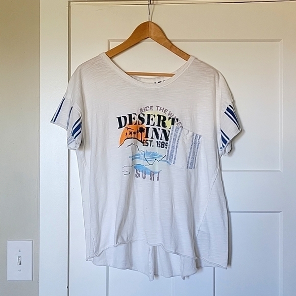 PILCRO for Anthropologie Desert Inn Graphic Tee - Picture 4 of 8